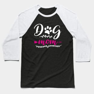 Dog Mom Baseball T-Shirt